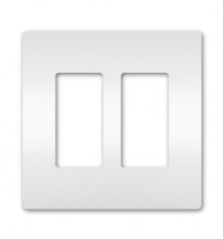 Legrand Radiant RWP262W - radiant? Two-Gang Screwless Wall Plate White
