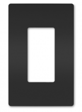 Legrand Radiant RWP26BK - radiant One-Gang Screwless Wall Plate, Black