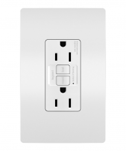 Legrand Radiant 1597TRW - radiant? Spec Grade 15A Tamper Resistant Self Test GFCI Receptacle, White