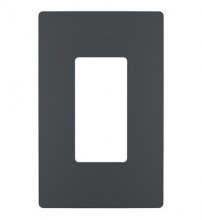 Legrand Radiant RWP26GCC6 - radiant? One-Gang Screwless Wall Plate, Graphite