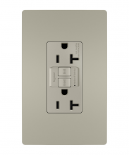 Legrand Radiant 2097TRNICC4 - radiant? Spec Grade 20A Tamper Resistant Self Test GFCI Receptacle, Nickel