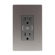 Legrand Radiant WWRR15NICCV2 - radiant? Smart Outlet, Wi-Fi in Nickel Finish, Nickel