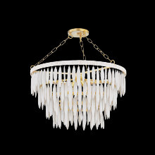 Mitzi by Hudson Valley Lighting H805804-AGB - TIFFANY Chandelier