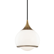 Mitzi by Hudson Valley Lighting H281701S-AGB - Reese Pendant