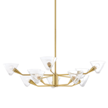 Mitzi by Hudson Valley Lighting H327810-AGB - Isabella Chandelier