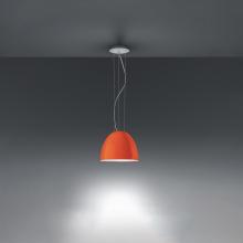 Artemide A244968 - NUR GLOSS MINI SUSP INC 100W E26 ORANGE 120V UL