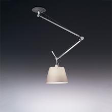 Artemide TOL1029 - TOLOMEO OFF-CENTER SUSP. W/14&#34; DIFF. PARCHMENT INC 1X100W