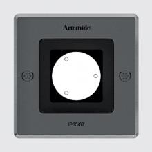 Artemide T4033SPW08 - EGO 90 DRIVE-OVER ROUND LED 3,3W 30K 10° STEEL 24VDC