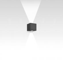 Artemide T42012LW28 - EFFETTO 14 SQUARE WALL LED 7W 30K 2 BEAM WIDE FLOOD ANTHRACITE 120V