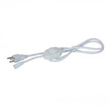 Access 795SPC-WHT - 64&#34; Power Cord with Plug and In-Line Dimmer