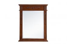 Elegant VM12836TK - Wood Frame Mirror 28 Inchx36 Inch in Teak