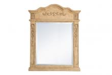 Elegant VM32836AB - Wood Frame Mirror 28 Inchx36 Inch in Antique Beige