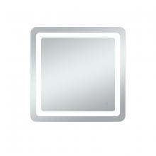 Elegant MRE33030 - Genesis 30inx30in Soft Edge LED Mirror