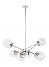 Visual Comfort & Co. Studio Collection 3182706EN-05 - Six Light Chandelier