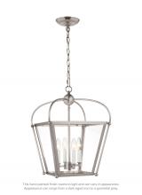 Visual Comfort & Co. Studio Collection 5191004EN-965 - Charleston transitional 4-light LED indoor dimmable small ceiling pendant hanging chandelier light i