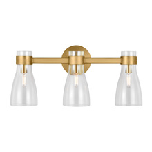 Visual Comfort & Co. Studio Collection AEV1003BBS - Moritz Three Light Vanity