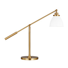 Visual Comfort & Co. Studio Collection CT1101MWTBBS1 - Dome Desk Lamp