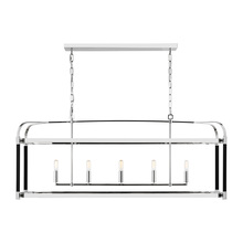 Visual Comfort & Co. Studio Collection LC1165PN - Linear Chandelier
