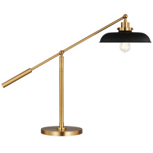 Visual Comfort & Co. Studio Collection CT1111MBKBBS1 - Wellfleet Wide Desk Lamp