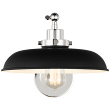 Visual Comfort & Co. Studio Collection CW1141MBKPN - Wellfleet Single Arm Wide Task Sconce
