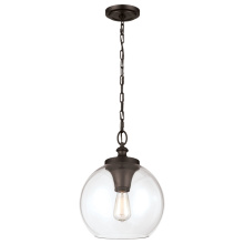 Visual Comfort & Co. Studio Collection P1307ORB - Tabby Clear Glass Pendant