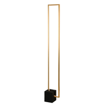 Dainolite FLN-LEDF55-AGB-MB - 34W Floor Lamp AGB w/ MB Concrete Base