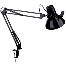 Dainolite MAGNUS-I-BK - Desktop Task Lamp, Gloss Black, 36&#34; Reach
