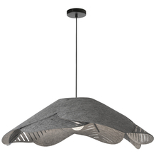 Dainolite PHY-361C-MB-500 - 1LT Incandescent Pendant, MB With GRY Shade