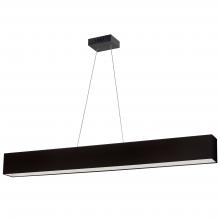 Dainolite AUB-S5130HP-MB-797 - 30W Horiz Pendant, Jtone BLK Shade, MB