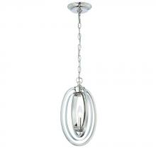 World Imports WI975728 - Rondure Collection Polished Nickel Mini Pendant