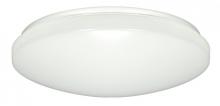 Nuvo 62/798 - 14&#34;- LED Flush with White Acrylic Lens - White Finish - 50 Percent Dimming- 120-277V