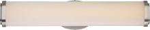 Nuvo 62/912 - Pace - 24&#34; LED Wall Scone - Brushed Nickel Finish