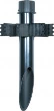 Nuvo SF76/641 - 3&#34; Diameter Mounting Post- PVC- Dark Broze Finish