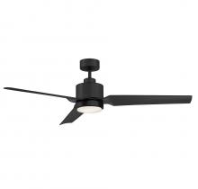 Savoy House Meridian M2012MBK - 52&#34; LED Ceiling Fan in Matte Black