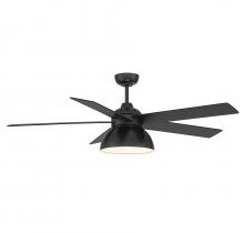 Savoy House Meridian M2014MBK - 52&#34; LED Ceiling Fan in Matte Black