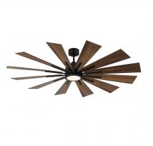 Savoy House Meridian M2024MBK - 60&#34; LED Ceiling Fan in Matte Black