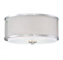 Savoy House Meridian M60018BN - 3-Light Ceiling Light in Brushed Nickel