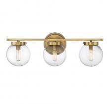 Savoy House Meridian M80024NB - 3-Light Bathroom Vanity Light in Natural Brass