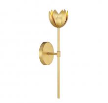 Savoy House Meridian M90081TG - 1-Light LED Wall Sconce in True Gold