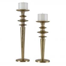 Uttermost 17988 - Uttermost Highclere Gold Candleholders, S/2