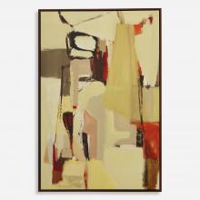 Uttermost 32309 - Uttermost Peaches Framed Canvas Abstract Art