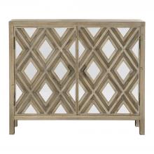 Uttermost 24866 - Uttermost Tahira Mirrored Accent Cabinet