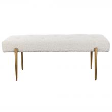 Uttermost 23572 - Uttermost Olivier White Bench