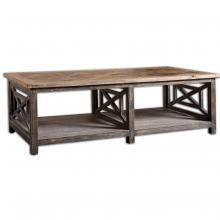 Uttermost 24264 - Uttermost Spiro Reclaimed Wood Cocktail Table