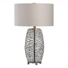 Uttermost 27768-1 - Uttermost Sinuous Wavy Steel Mesh Lamp