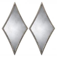Uttermost 12882 - Uttermost Gelston Silver Mirror S/2