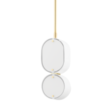 Corbett 393-02-SWH/VB - 2 LIGHT PENDANT