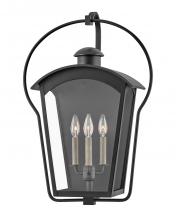 Hinkley 13303BK - Large Wall Mount Lantern