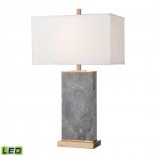 ELK Home D4507-LED - Archean 30'' High 1-Light Table Lamp - Gray Marble - Includes LED Bulb