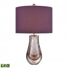 ELK Home D4559-LED - Dusty Rose 22&#39;&#39; High 1-Light Table Lamp - Purple - Includes LED Bulb